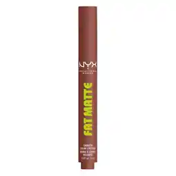Etos NYX Professional Make Up Fat Matte Lipstick 08 Toasty Taupe aanbieding