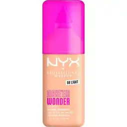 Etos NYX Professional Makeup Make 'EM Wonder Foundation 06 Light aanbieding