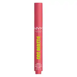 Etos NYX Professional Make Up Fat Matte Lipstick 11 Pink Puff Roze aanbieding