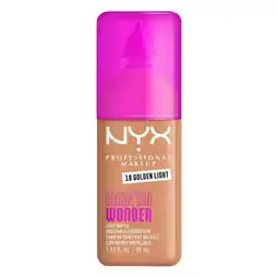 Etos NYX Professional Makeup Make 'EM Wonder Foundation 18 Golden Light aanbieding