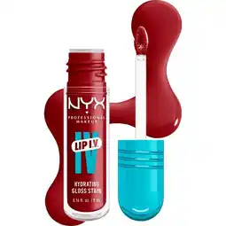 Etos NYX Professional Makeup Lip IV Hydraterende Lipgloss Stain Stain Stain Cranberry Splash aanbieding