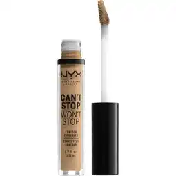 Etos NYX Professional Makeup Can't Stop Won't Stop Concealer 7.5 Soft Beige aanbieding