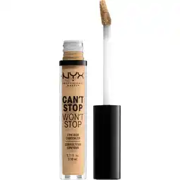 Etos NYX Professional Makeup Can't Stop Won't Stop Concealer 8 True Beige aanbieding