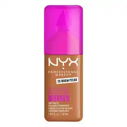 Etos NYX Professional Makeup Make 'EM Wonder Foundation 29 Warm Pecan aanbieding