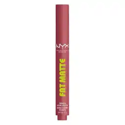 Etos NYX Professional Make Up Fat Matte Lipstick 12 Blush Blanket Paars aanbieding