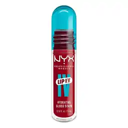 Etos NYX Professional Make Up Lip IV Hydraterende Lipgloss + Stain 22 Cherry Drenched Rood aanbieding