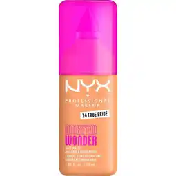 Etos NYX Professional Makeup Make 'EM Wonder Foundation 14 True Beige aanbieding