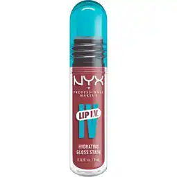 Etos NYX Professional Make Up Lip IV Hydraterende Lipgloss + Stain 17 Petal Pourin Roze aanbieding