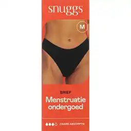Etos Snuggs Brief Tencel Heavy Absorption Black M aanbieding