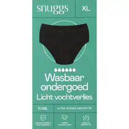 Etos Snuggs Incontinence Black Xl aanbieding