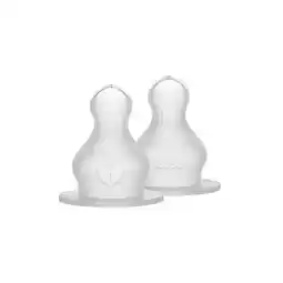 Etos BIBS Flesspeen Fast Flow Sillicone 2 stuks aanbieding
