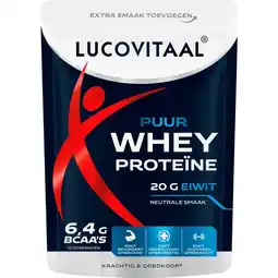 Etos Lucovitaal Puur Whey Proteïne Poeder 250 gram aanbieding