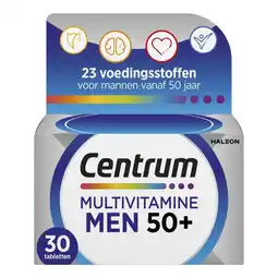 Etos Centrum Multivitamine Men 50+ 30 St aanbieding