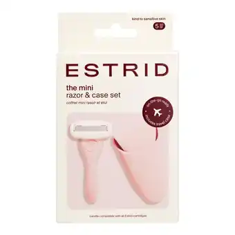 Etos Estrid The Mini Razor & Case Set Bloom aanbieding