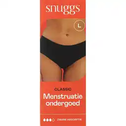 Etos Snuggs Classic Heavy Absorption Black L aanbieding