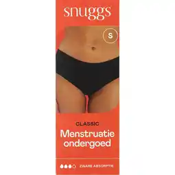 Etos Snuggs Classic Heavy Absorption Black S aanbieding