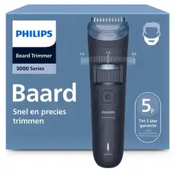 Etos Philips 3000 Serie Baardtrimmer BT3665/15 aanbieding