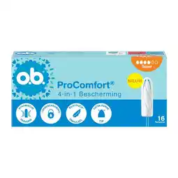 Etos O.B. Pro Comfort Advanced Super Tampons 16 Stuks aanbieding