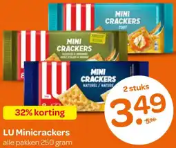 Spar LU Minicrackers aanbieding