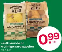 Spar Vastkokende of kruimige aardappelen aanbieding