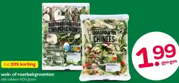 Spar Wok of roerbakgroenten aanbieding