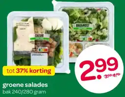 Spar Groene salades aanbieding