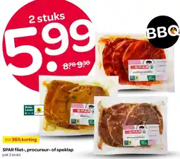 Spar SPAR filet, procureur of speklap aanbieding