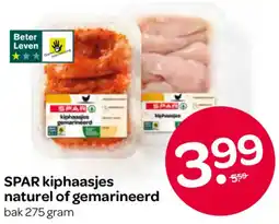 Spar SPAR kiphaasjes naturel of gemarineerd aanbieding