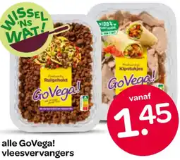 Spar Alle GoVega! vleesvervangers aanbieding