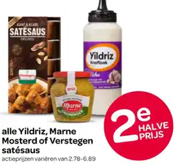 Spar Alle Yildriz, Marne Mosterd of Verstegen satésaus aanbieding