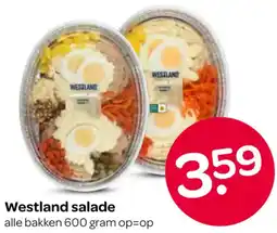 Spar Westland salade aanbieding