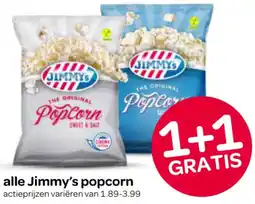 Spar Alle Jimmy's popcorn aanbieding