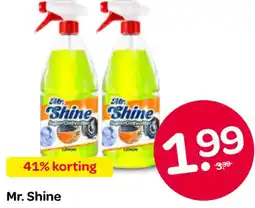 Spar Mr. Shine aanbieding