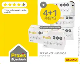 Praxis Praxis verhuisdoos aanbieding