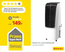 Praxis Sencys luchtkoeler aanbieding
