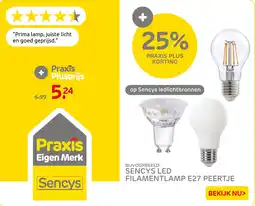 Praxis Sencys ledlichtbronnen aanbieding