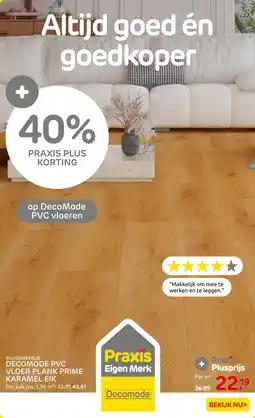 Praxis Op DecoMode PVC vloeren aanbieding