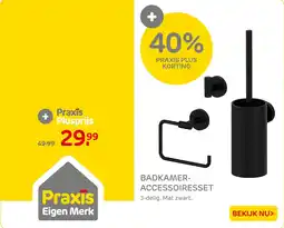 Praxis Badkamer-accessoires set aanbieding