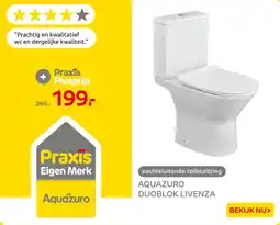 Praxis Aquazuro duoblok livenza aanbieding