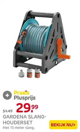 Praxis Gardena slanghouderset aanbieding