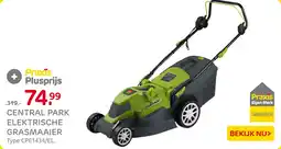 Praxis Central Park Elektrische Grasmaaier aanbieding