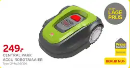 Praxis Central Park Accu Robotmaaier aanbieding