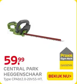 Praxis Central Park Heggenschaar aanbieding
