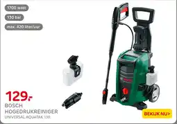 Praxis Bosch Hogedrukreiniger aanbieding