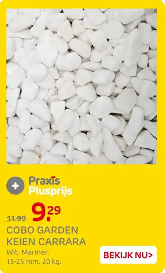 Praxis Cobo garden keien carrara aanbieding