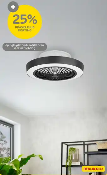 Eglo plafondventilatoren met verlichtinmet verlichting