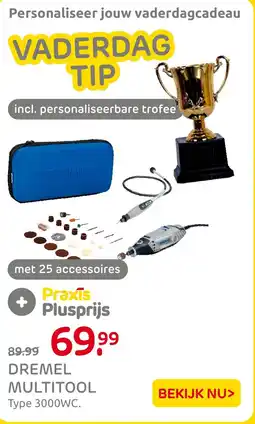 Praxis Dremel Multitool aanbieding