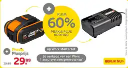 Praxis Worx Starterset aanbieding
