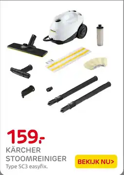 Praxis Kärcher Stoomreiniger aanbieding