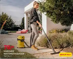 Praxis Kärcher Nat / Droogzuiger aanbieding